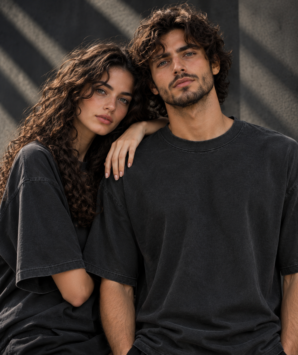 Premium Streetwear and Minimalist fashion: Oversized Tee-Smokey Grey