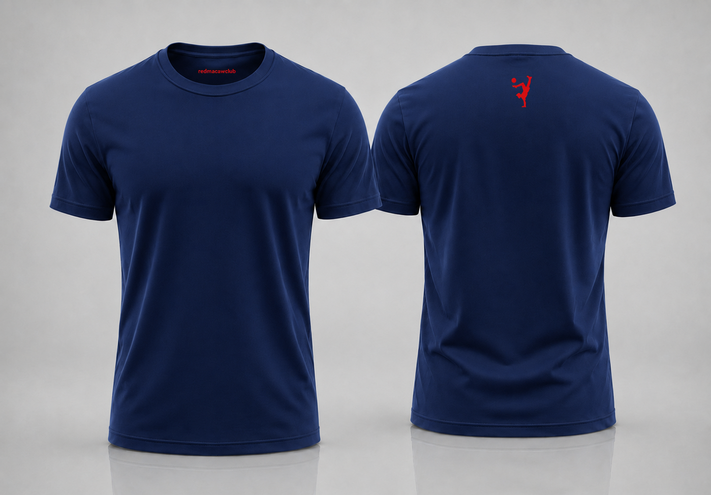 Casual Slim Fit (Regular) crew neck t-shirt- Navy Blue