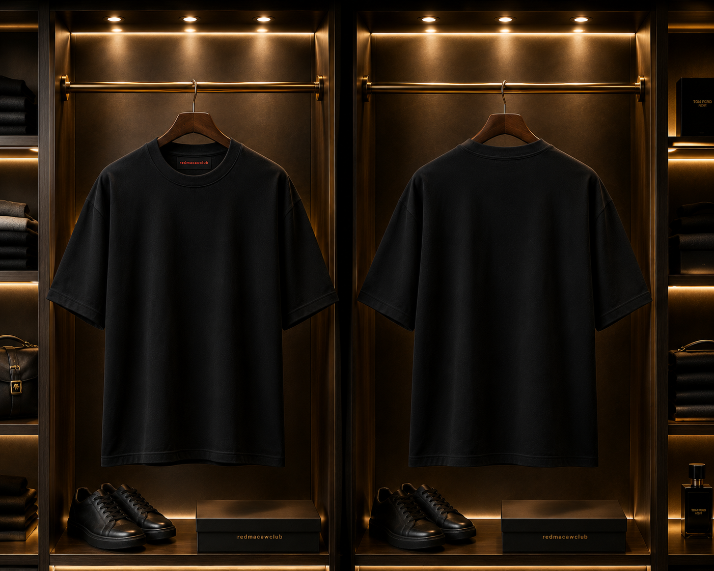 oversized drop shoulder t-shirt-plain Black Colour