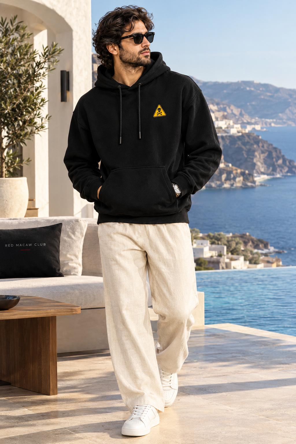 WARNING - UNISEX HOODIE- 300 GSM