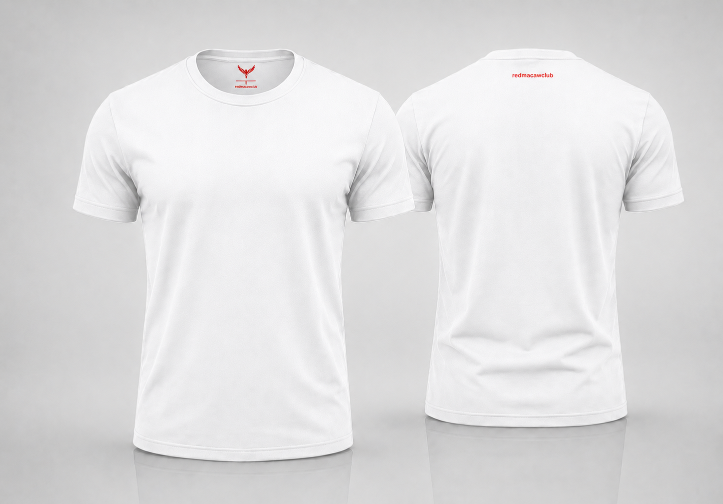 Crew Neck Short-Sleeve T-shirt - White Colour