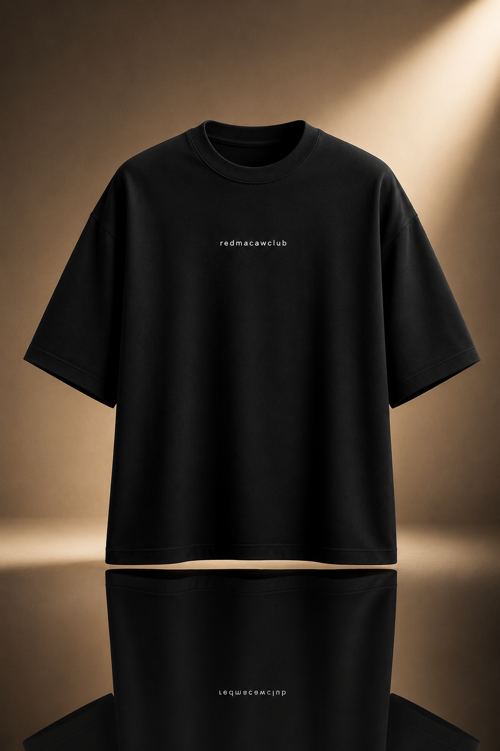 Oversized Black Drop Shoulder Tshirt