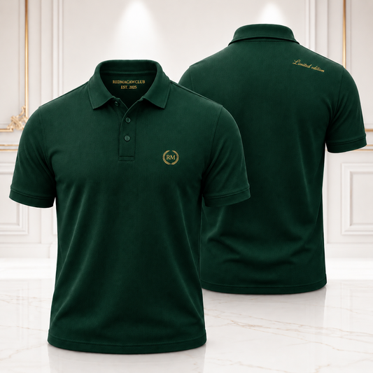 Limited edition Polo Tshirt - Royal Green