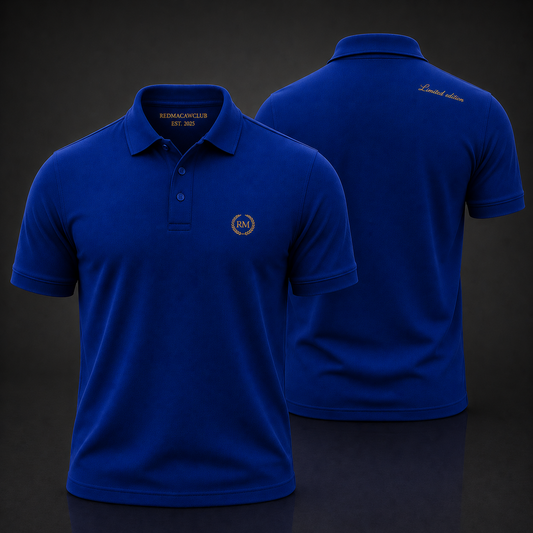 Limited Edition Polo Tshirt - Royal Blue
