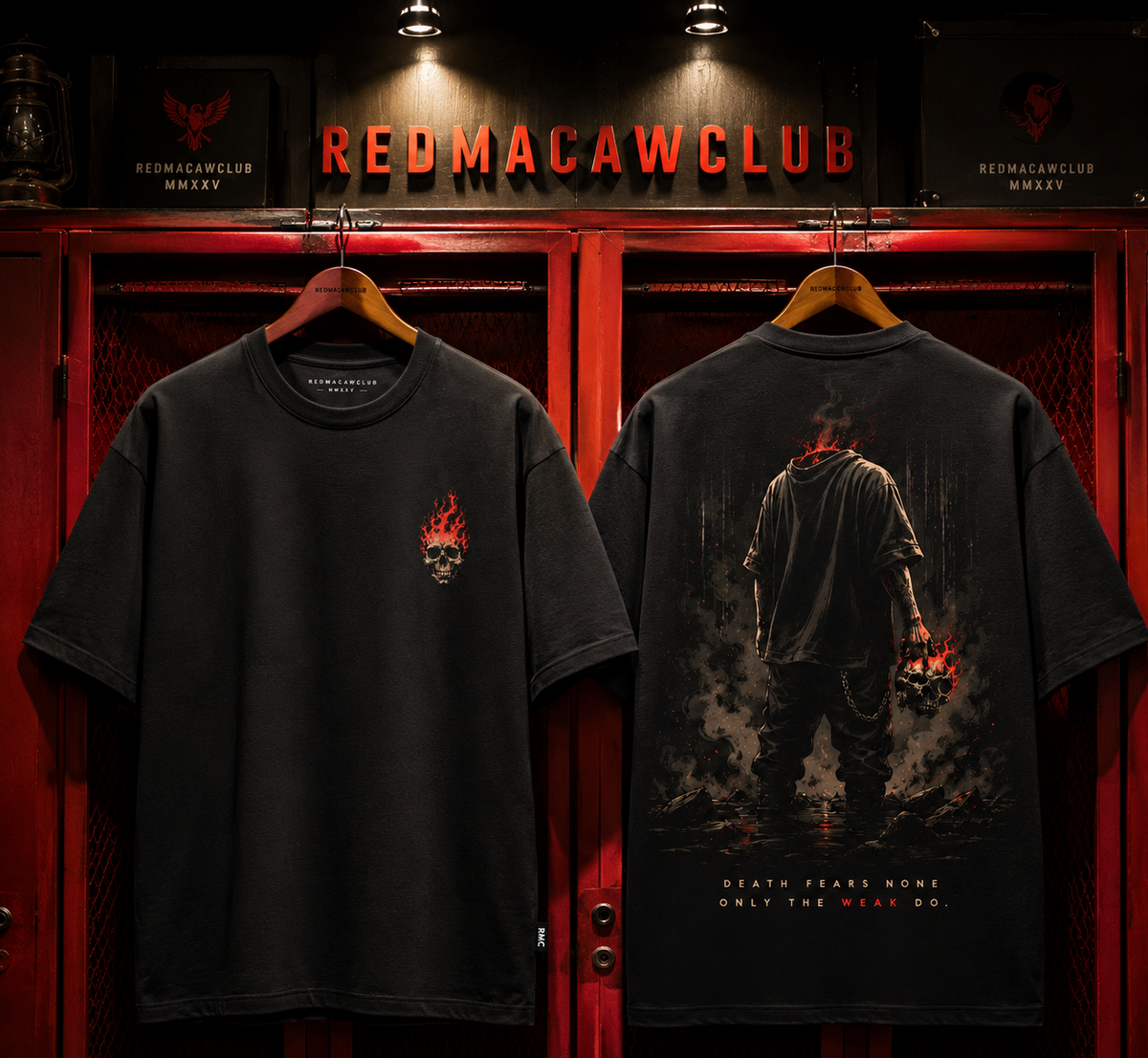 Ghost Edition Oversized Drop Shoulder Tshirt-Black Colour