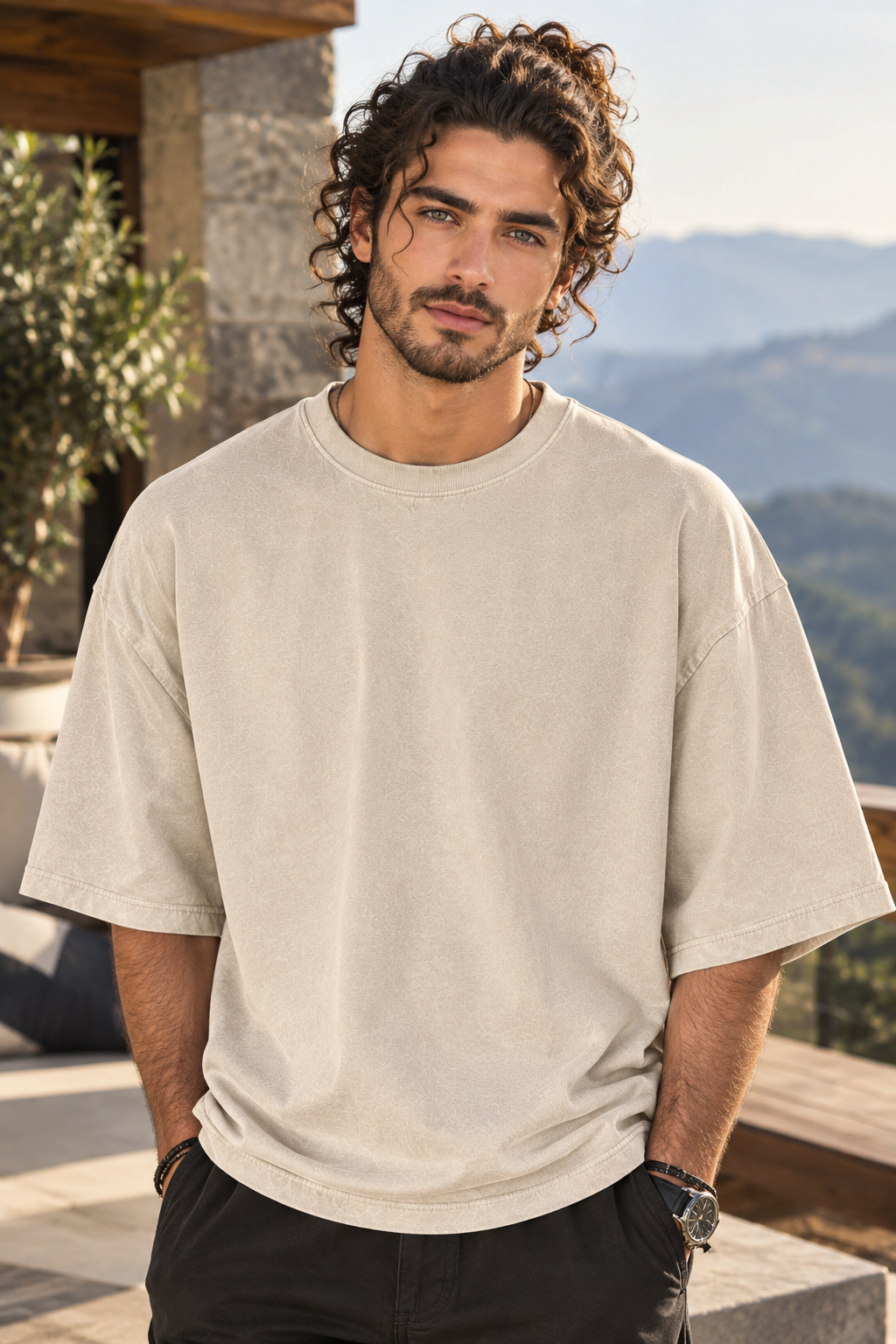 Premium Streetwear and Minimalist fashion: Oversized Tee-Being Colour