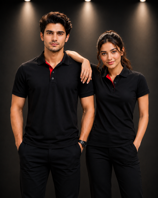 Limited Edition Polo T-shirt-Black Colour