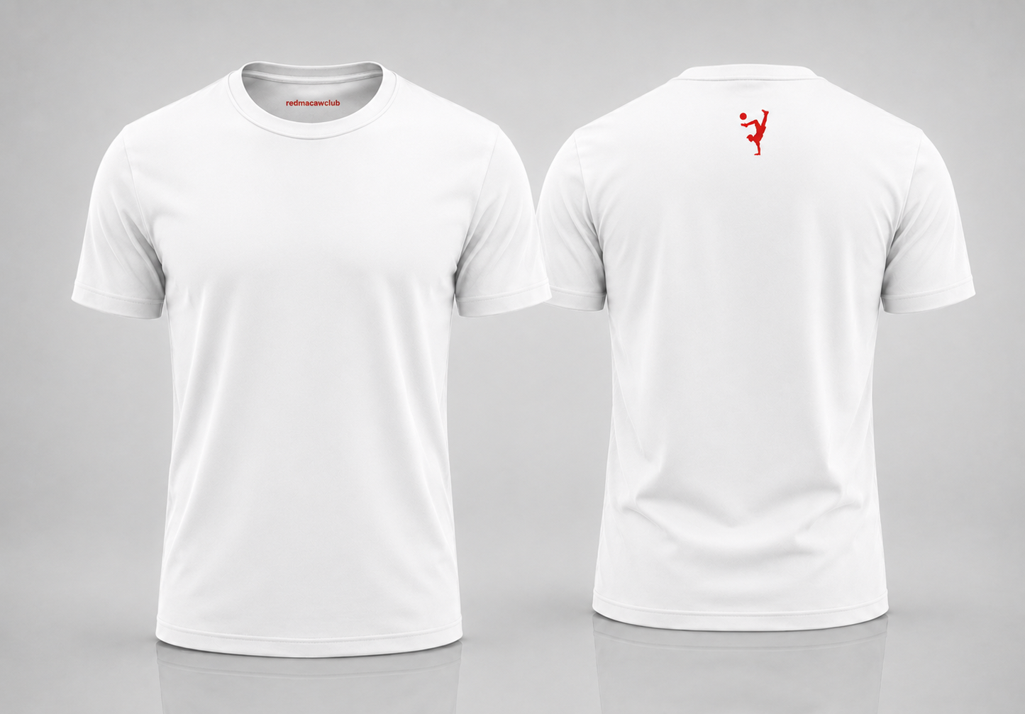 Casual Slim Fit (Regular) crew neck t-shirt- White