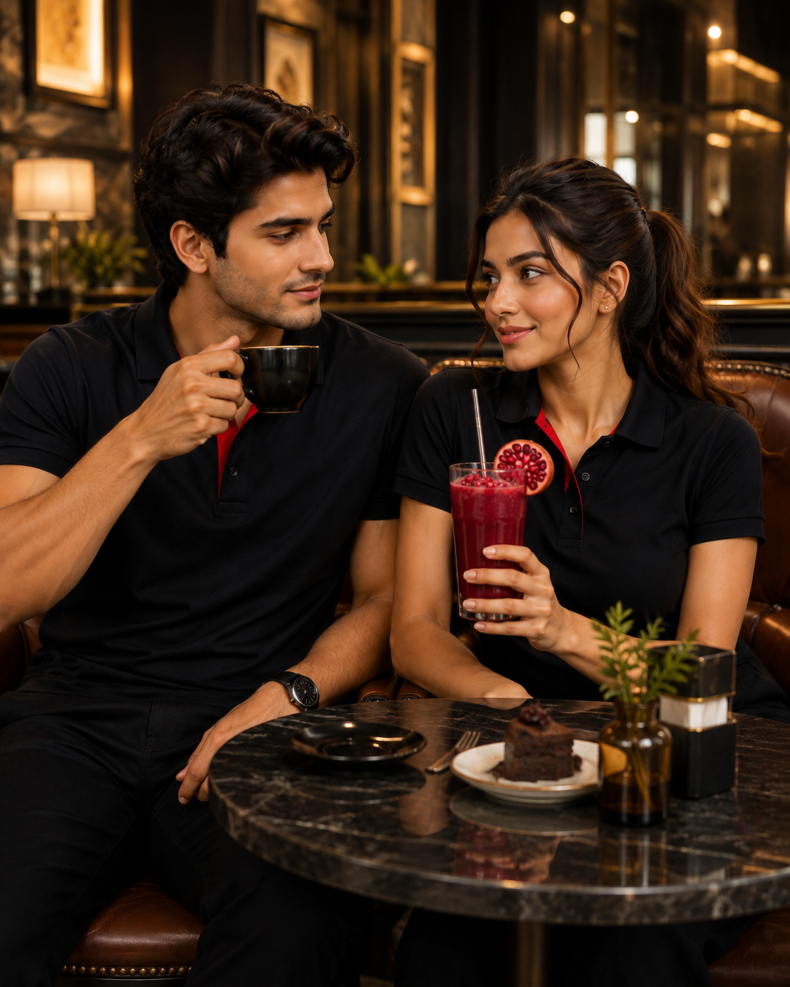 Limited Edition Polo T-shirt-Black Colour
