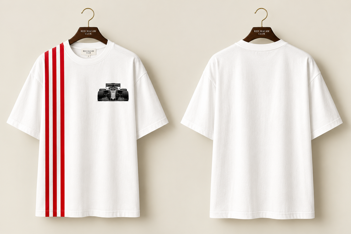 F1  - OVERSIZED DROP SHOULDER- 240 GSM FRENCH TERRY