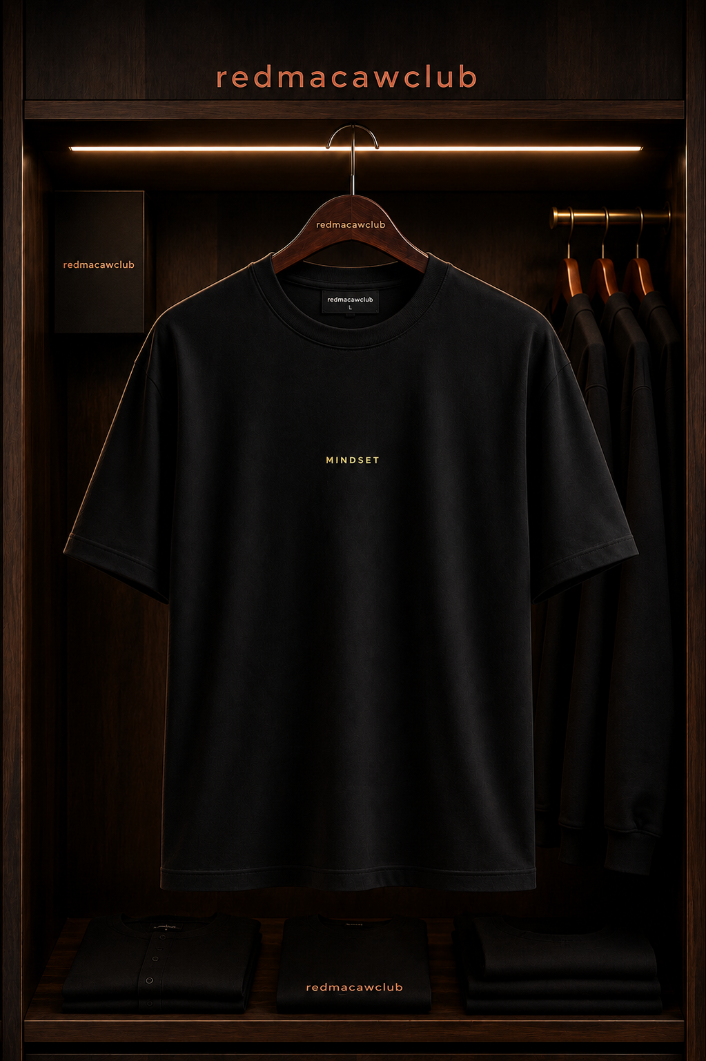 Mindset-Oversized Drop Shoulder-Black Colour