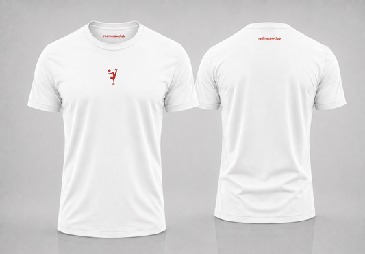 Athletic Slim Fit (Regular) crew neck t-shirt- White