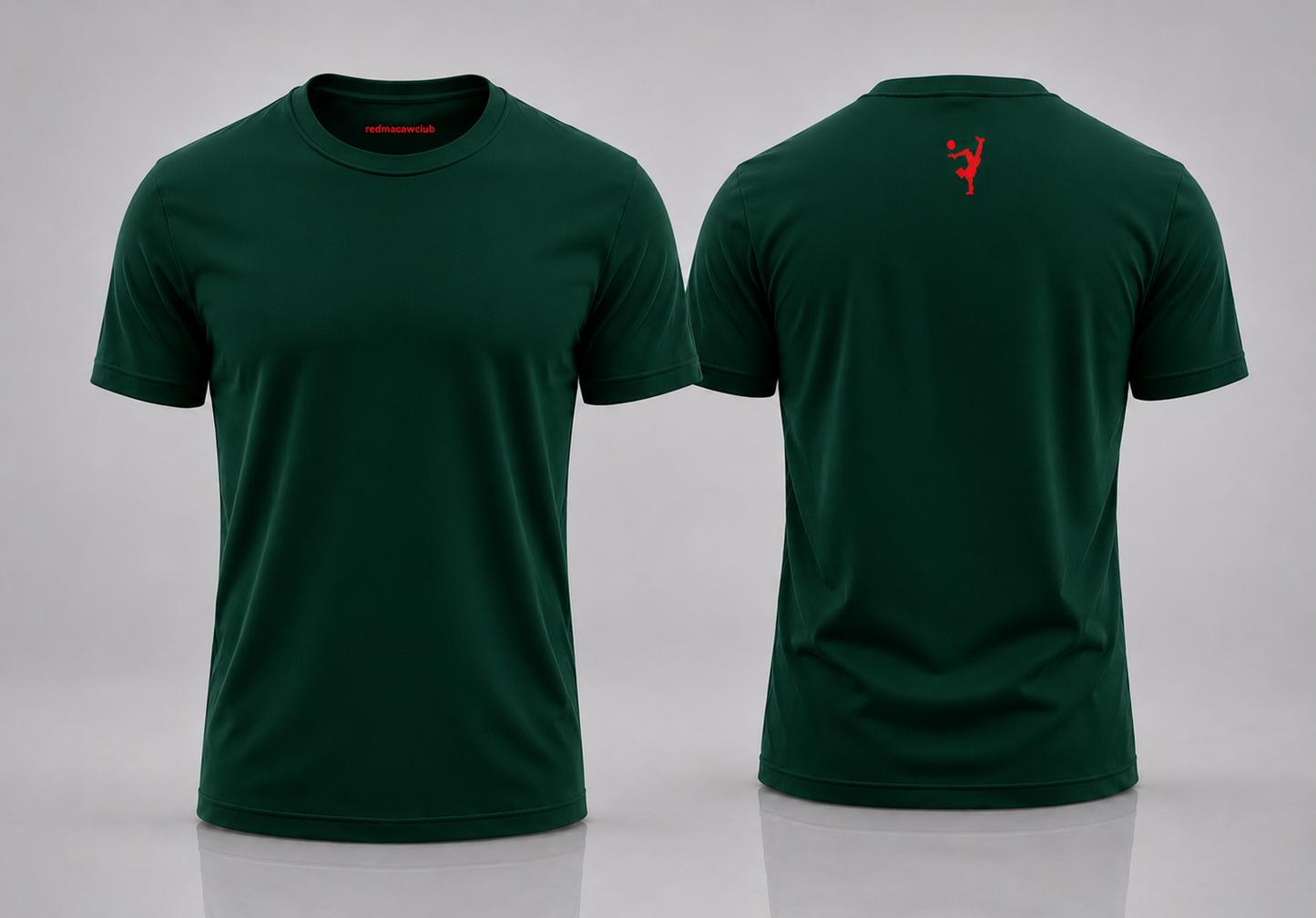 Casual Slim Fit (Regular) crew neck t-shirt- Bottle Green