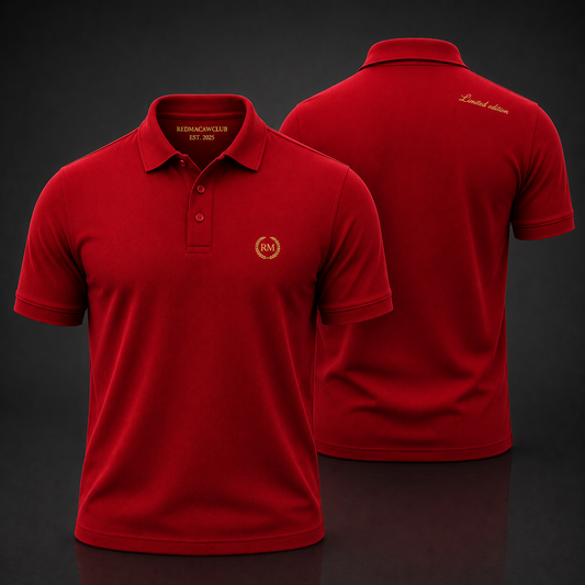 Limited edition Polo Tshirt - Royal Red