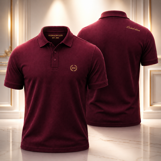 Limited edition Polo Tshirt - Royal Wine