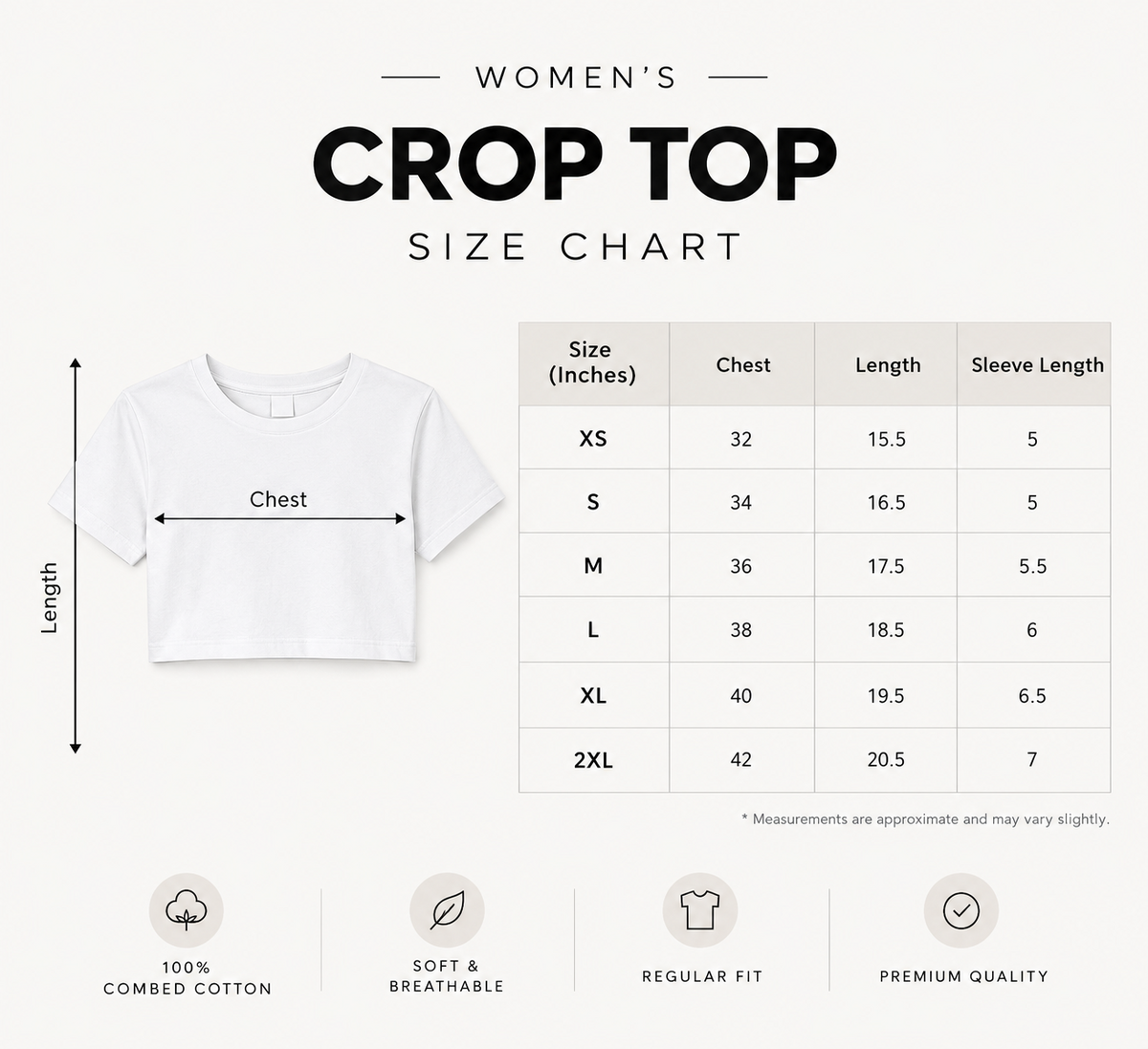 Cool Pineapple Women’s Black Crop Top-240 GSM