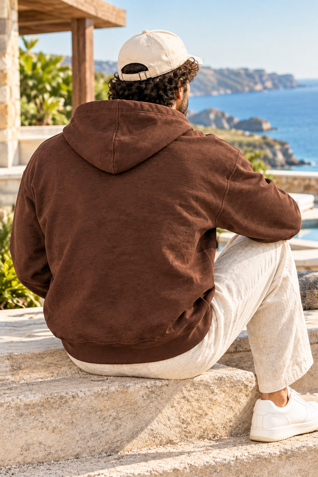 MY BUCKET LIST - UNISEX COFFEE BROWN HOODIE - 350 GSM FLEECE COTTON